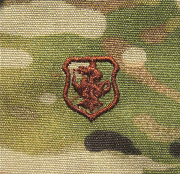 Nurse Air Force Qualification OCP Sew-On Badge - SPICE BROWN