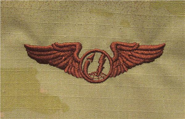 Remotely-Piloted Aircraft Pilot Badge OCP - Air Force Occupational Badge