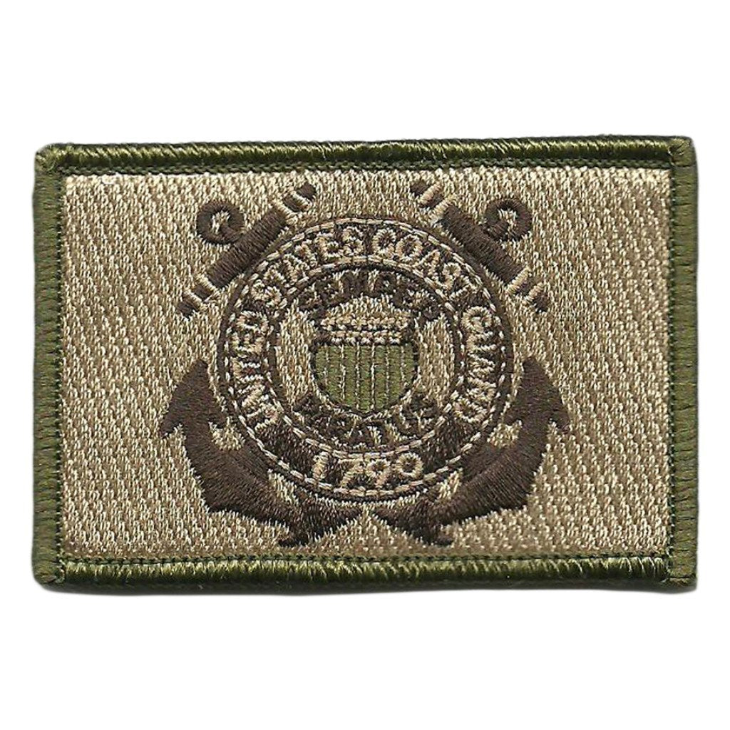 2"x3" US Coast Guard Tactical Patches