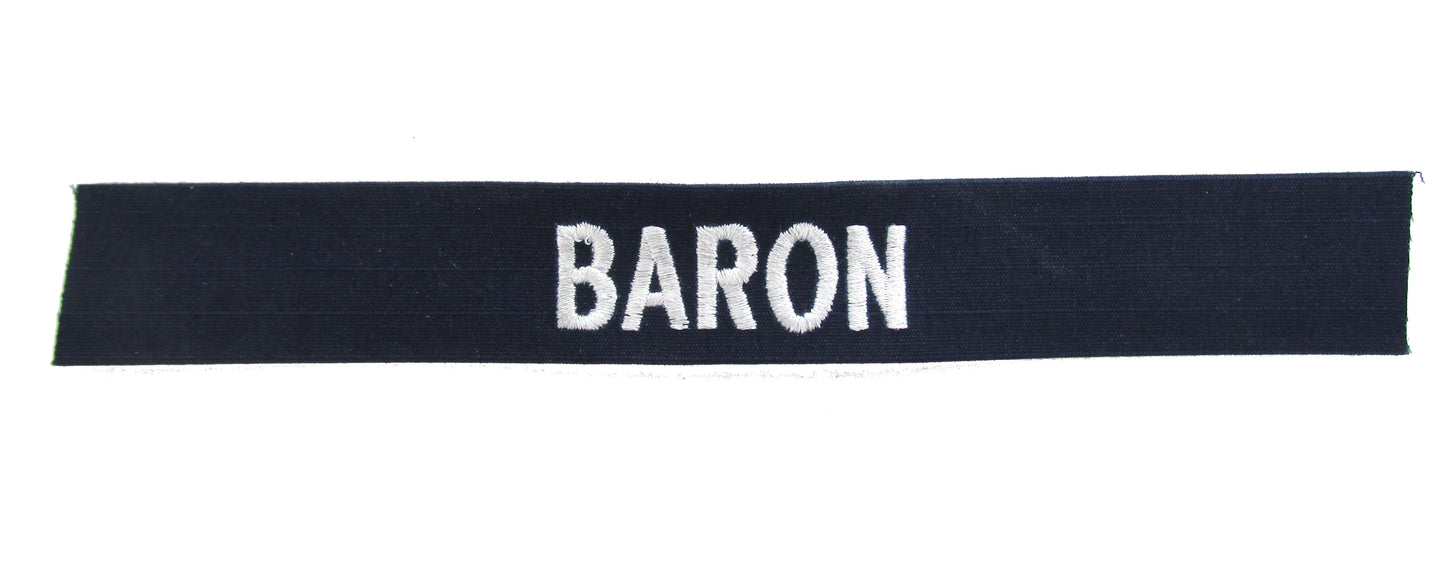 U.S. Coast Guard Name Tape - ODU Ripstop SEW ON