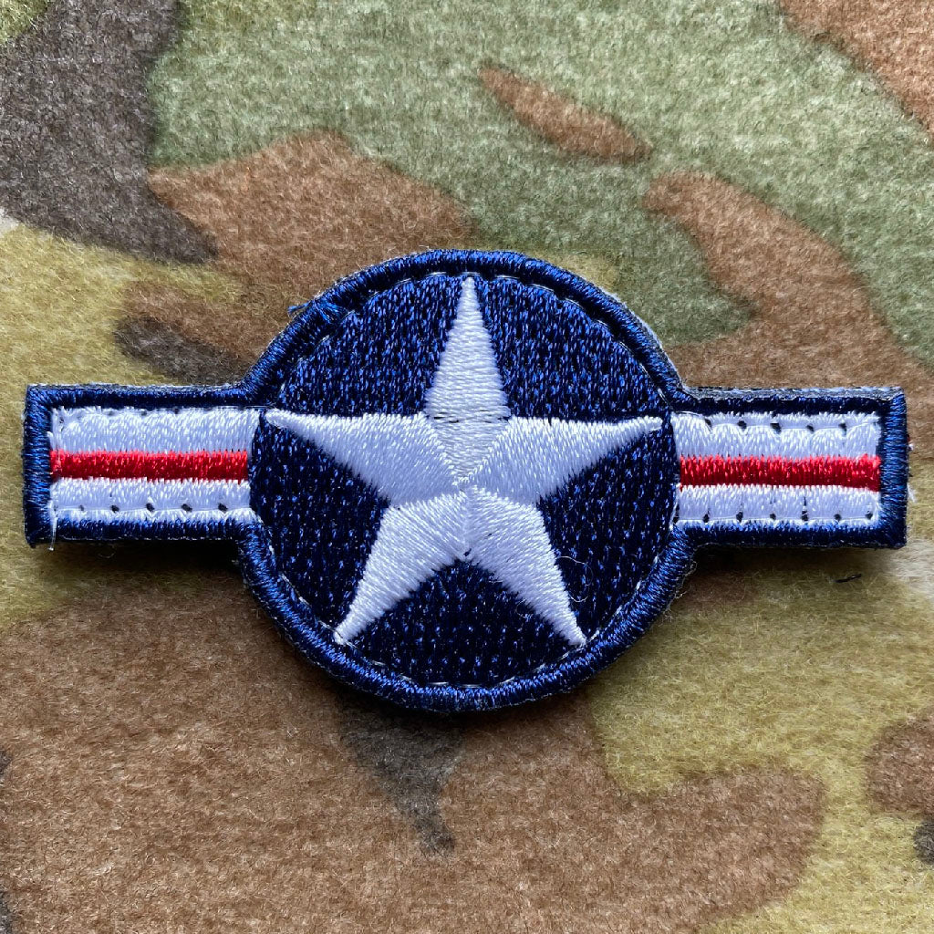 USA Roundel Patch - Die-Cut