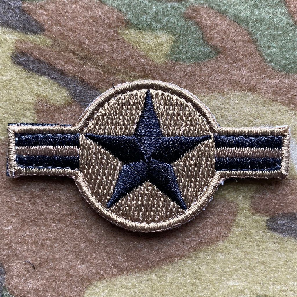 USA Roundel Patch - Die-Cut