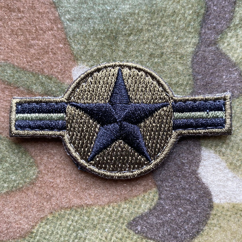 USA Roundel Patch - Die-Cut