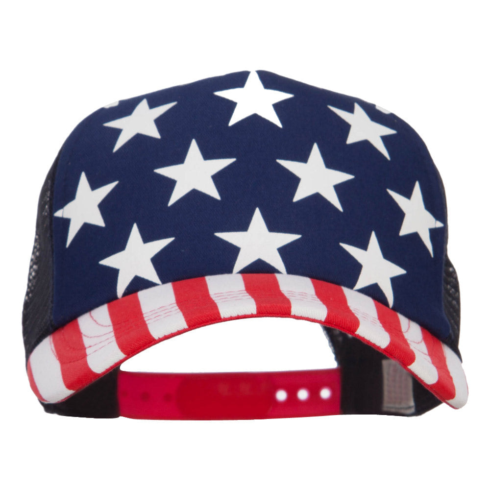 5 Panel Foam Trucker USA Cap