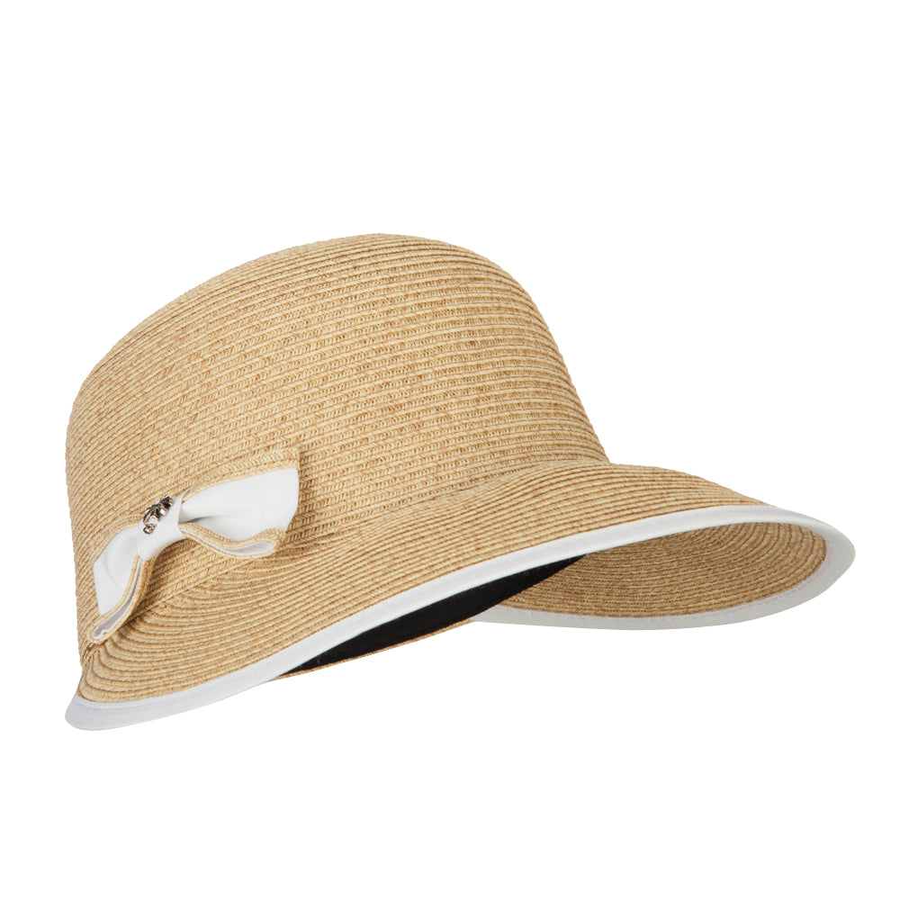 UPF 50+ Women's Paper Braid Large Brim Hat