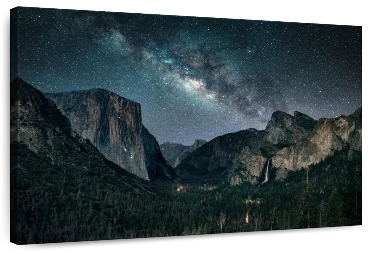 Stargazing At Yosemite Wall Art