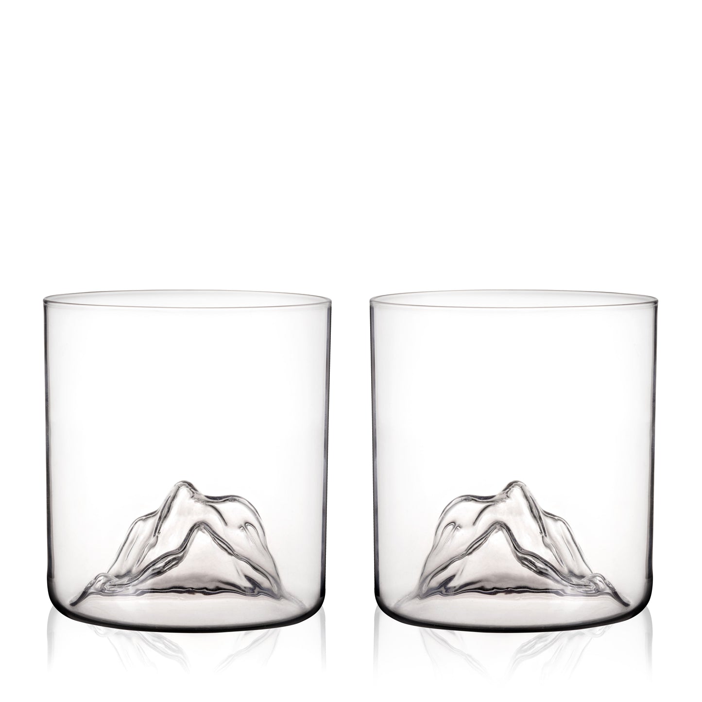 Mountain Crystal Tumblers Set of 2