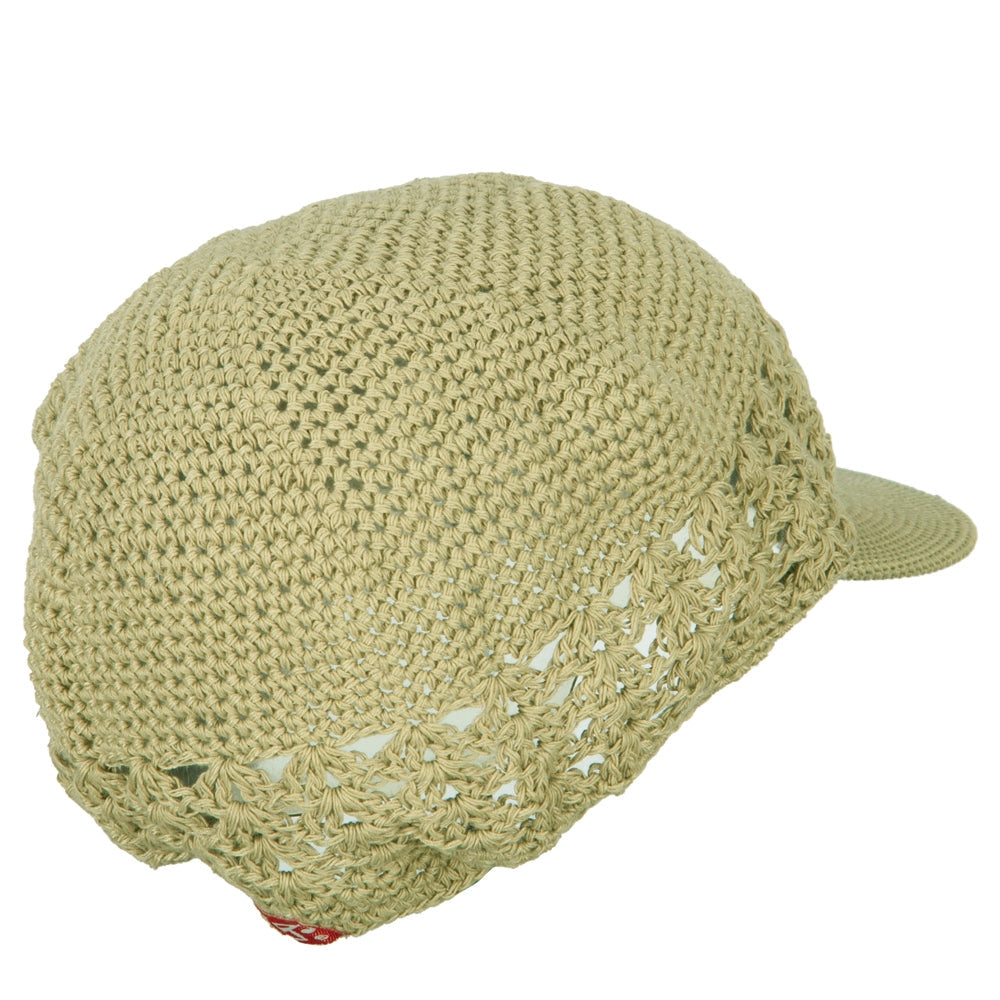 Visor Cotton Kufi Cap