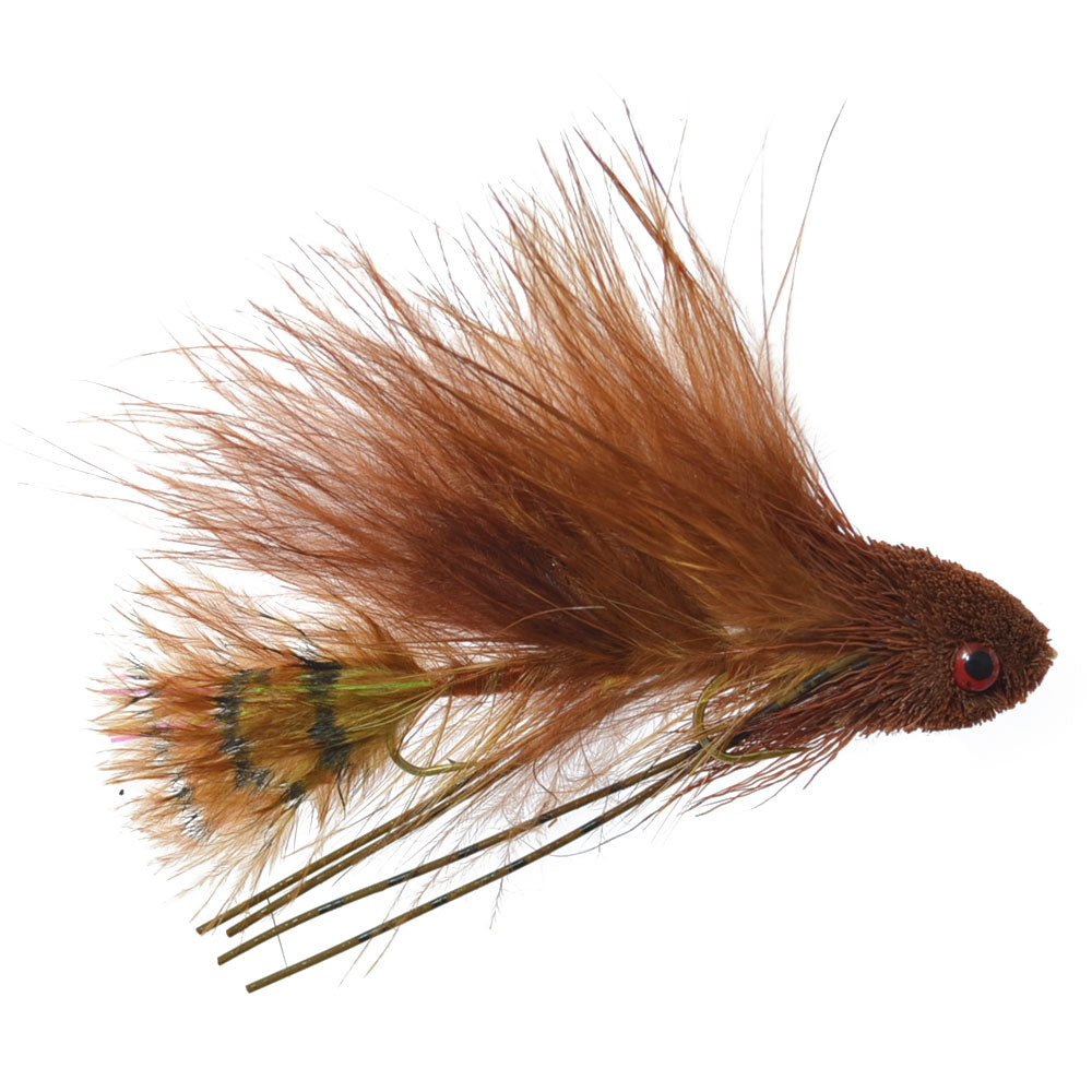 Mini Sex Dungeon Streamer Sampler - 8 Flies - 4 Colors - Size 6 - Articulated Streamers