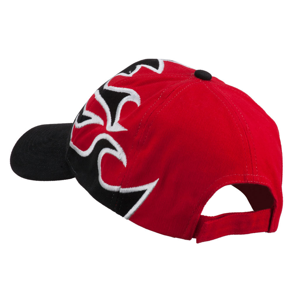 Vintage Flame Design Cotton Cap