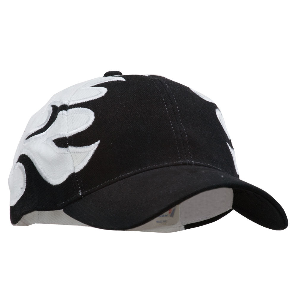 Vintage Flame Design Cotton Cap