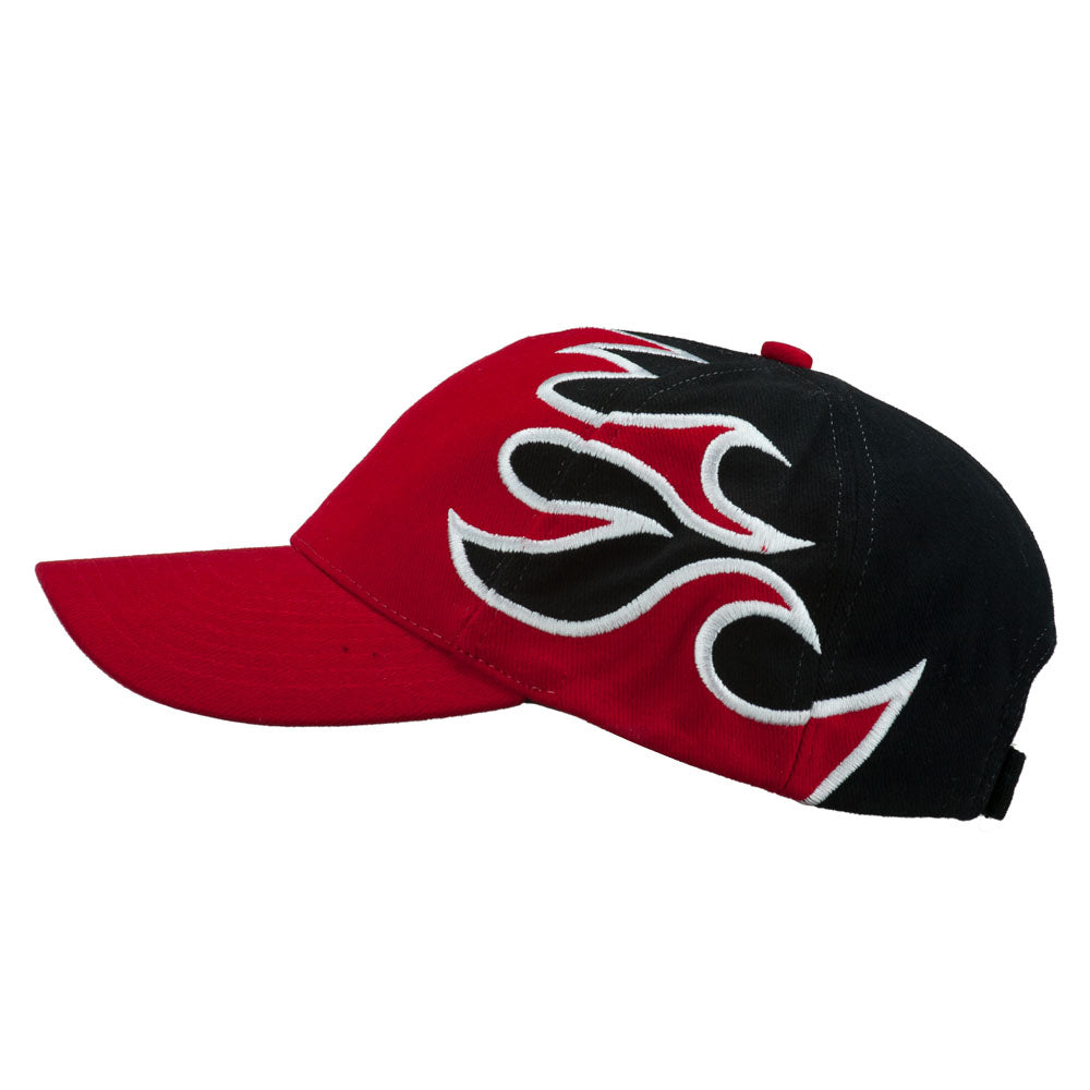 Vintage Flame Design Cotton Cap