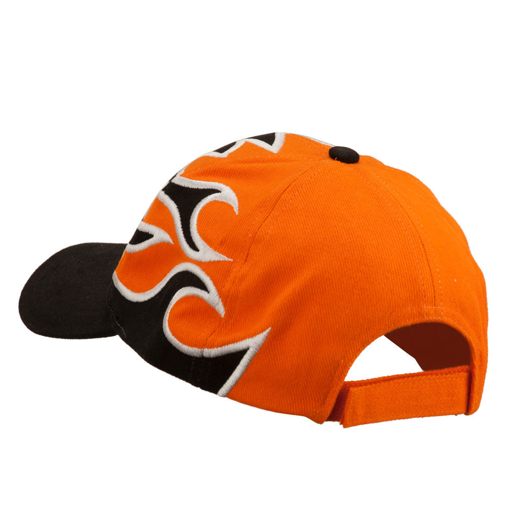 Vintage Flame Design Cotton Cap