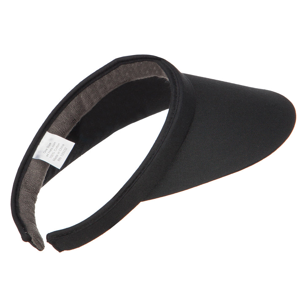 Cotton Small Clip On 4 Inch Bill Visor