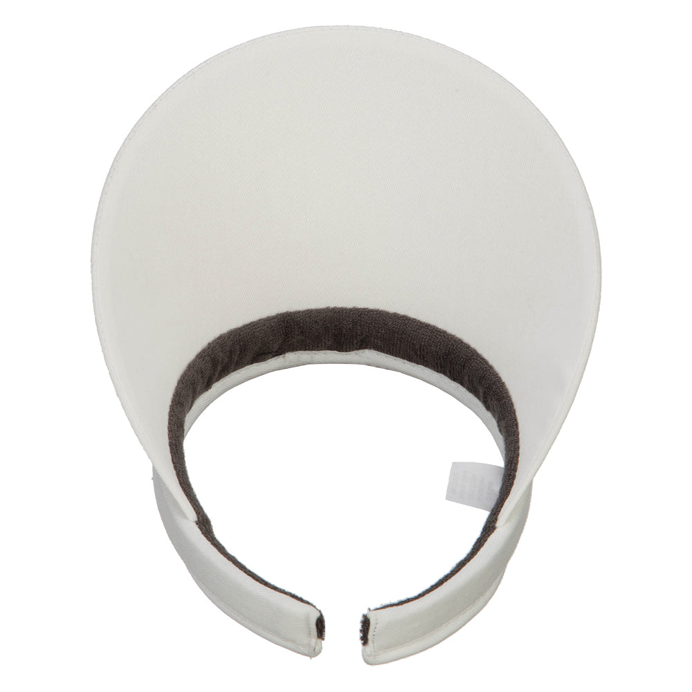 Cotton Small Clip On 4 Inch Bill Visor