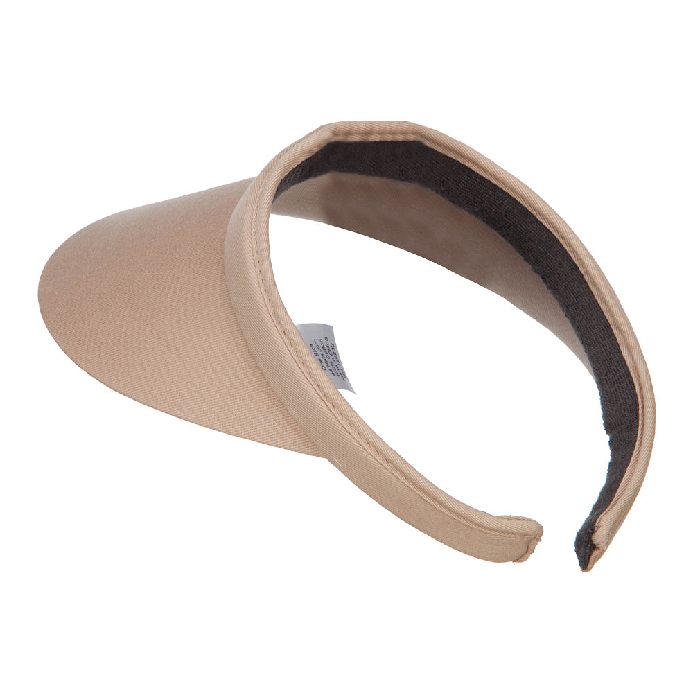 Cotton Small Clip On 4 Inch Bill Visor