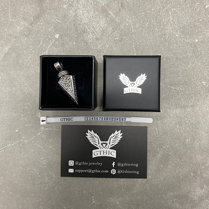 Viking Spear Head Stainless Steel Pendant