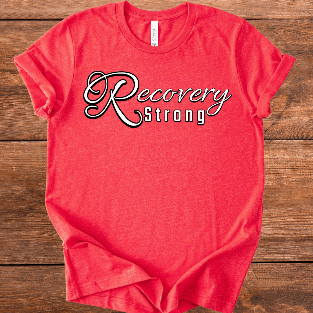 Vintage Blend Recovery T-Shirt | Inspiring Sobriety |  Recovery Strong