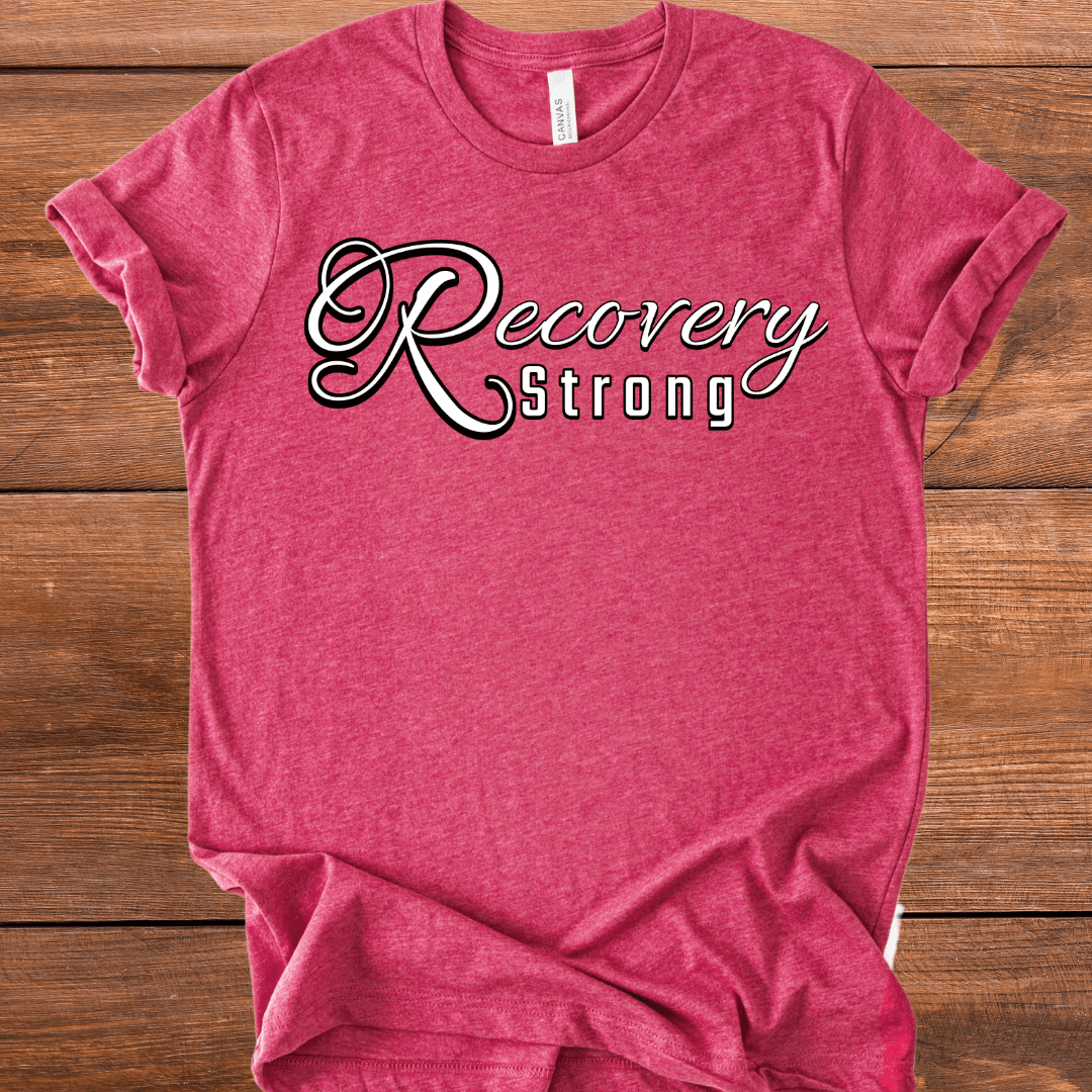 Vintage Blend Recovery T-Shirt | Inspiring Sobriety |  Recovery Strong