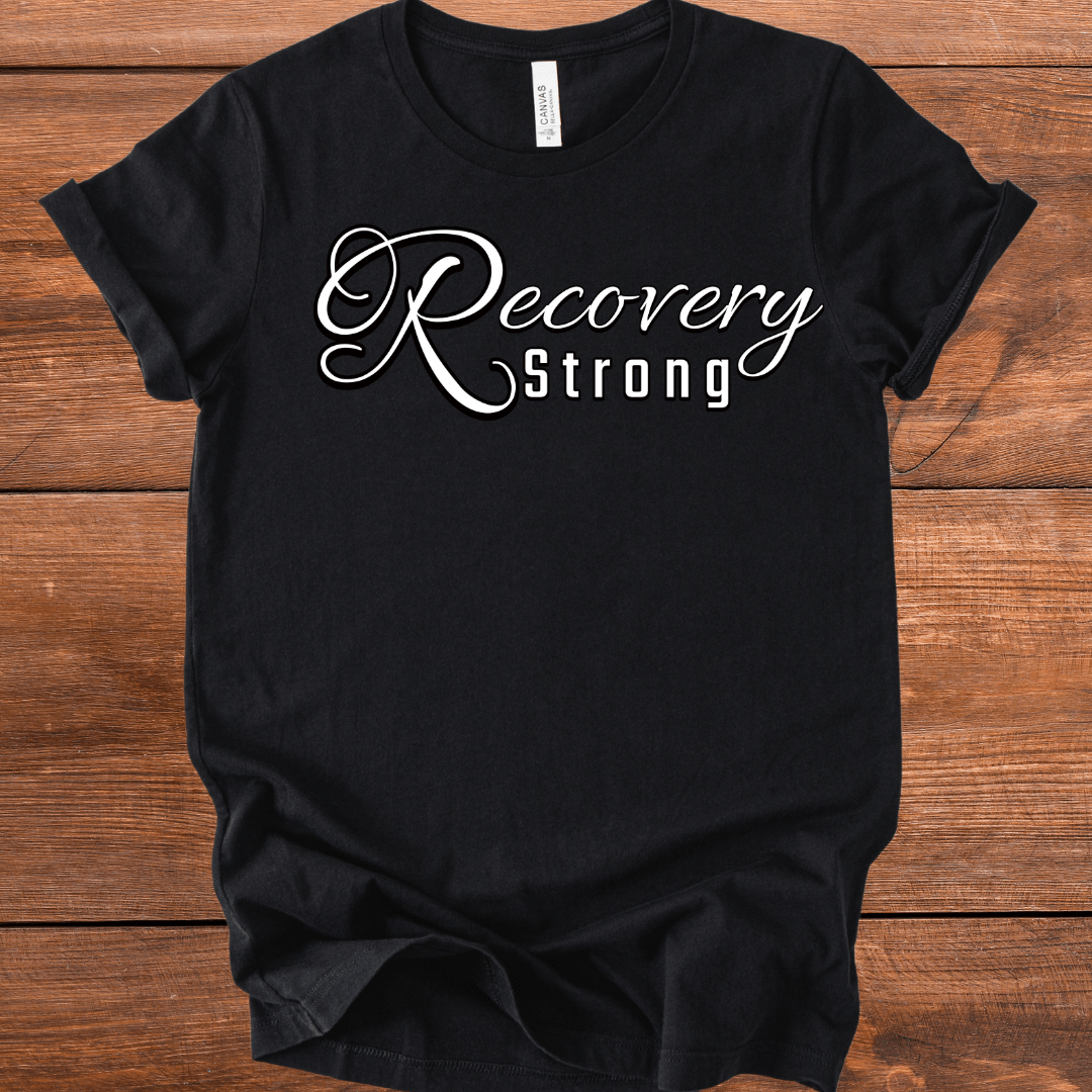 Vintage Blend Recovery T-Shirt | Inspiring Sobriety |  Recovery Strong