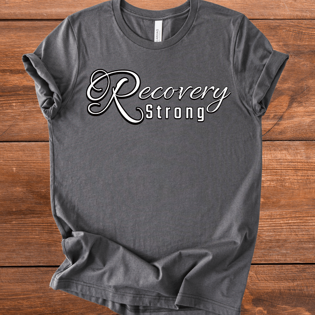 Vintage Blend Recovery T-Shirt | Inspiring Sobriety |  Recovery Strong