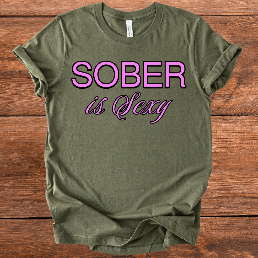 Vintage Blend Recovery T-Shirt | Inspiring Sobriety |  Sober Is Sexy