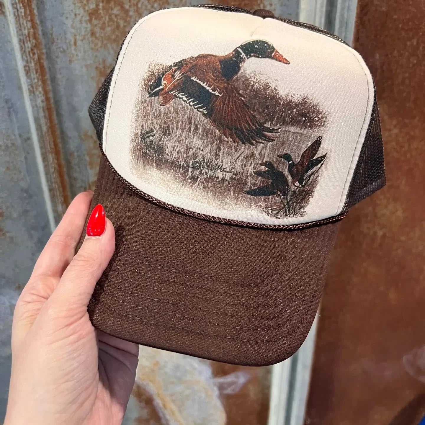 Vintage Duck Trucker Hat