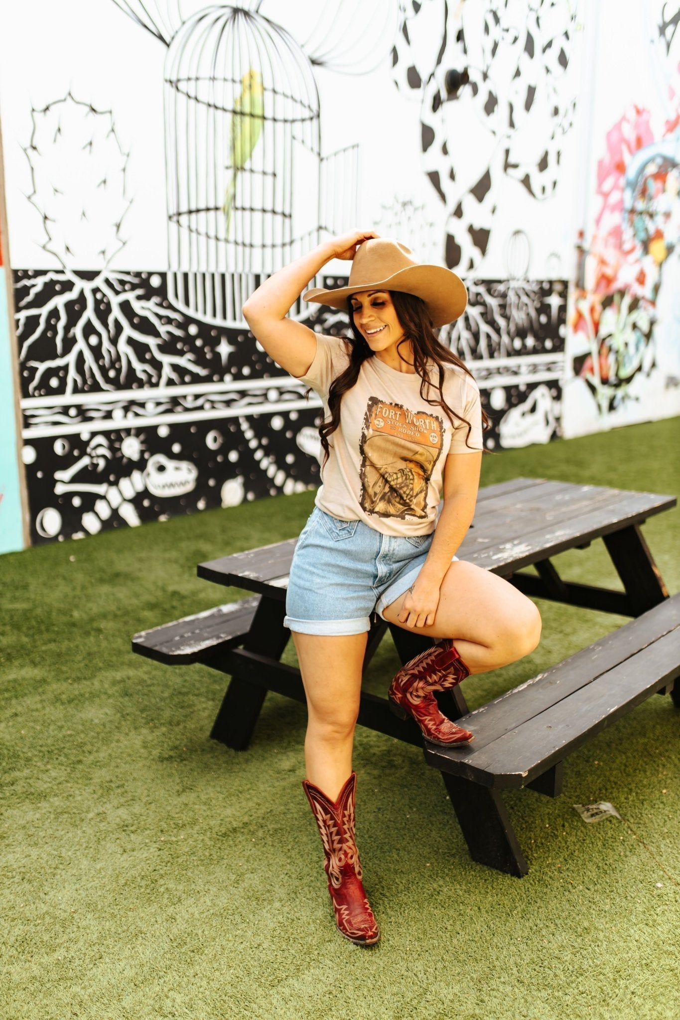 Vintage Fort Worth Rodeo Graphic Tee