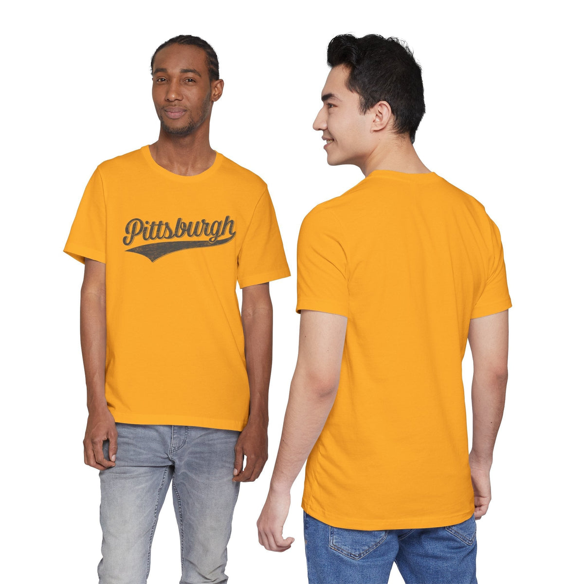 Vintage Pittsburgh Script Varsity T-Shirt