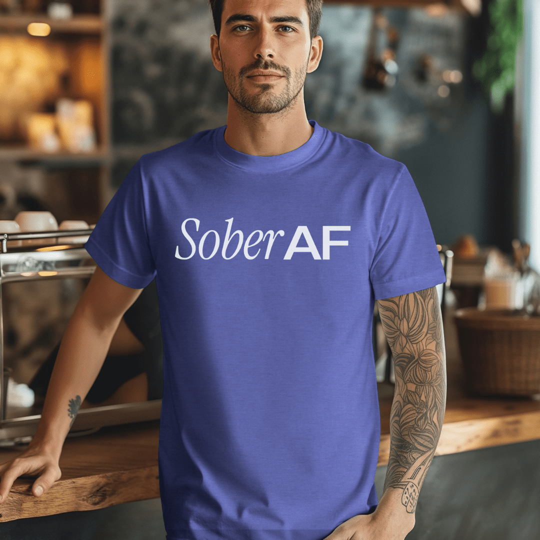 Vintage Recovery T-Shirt | Inspiring Sobriety | Sober AF
