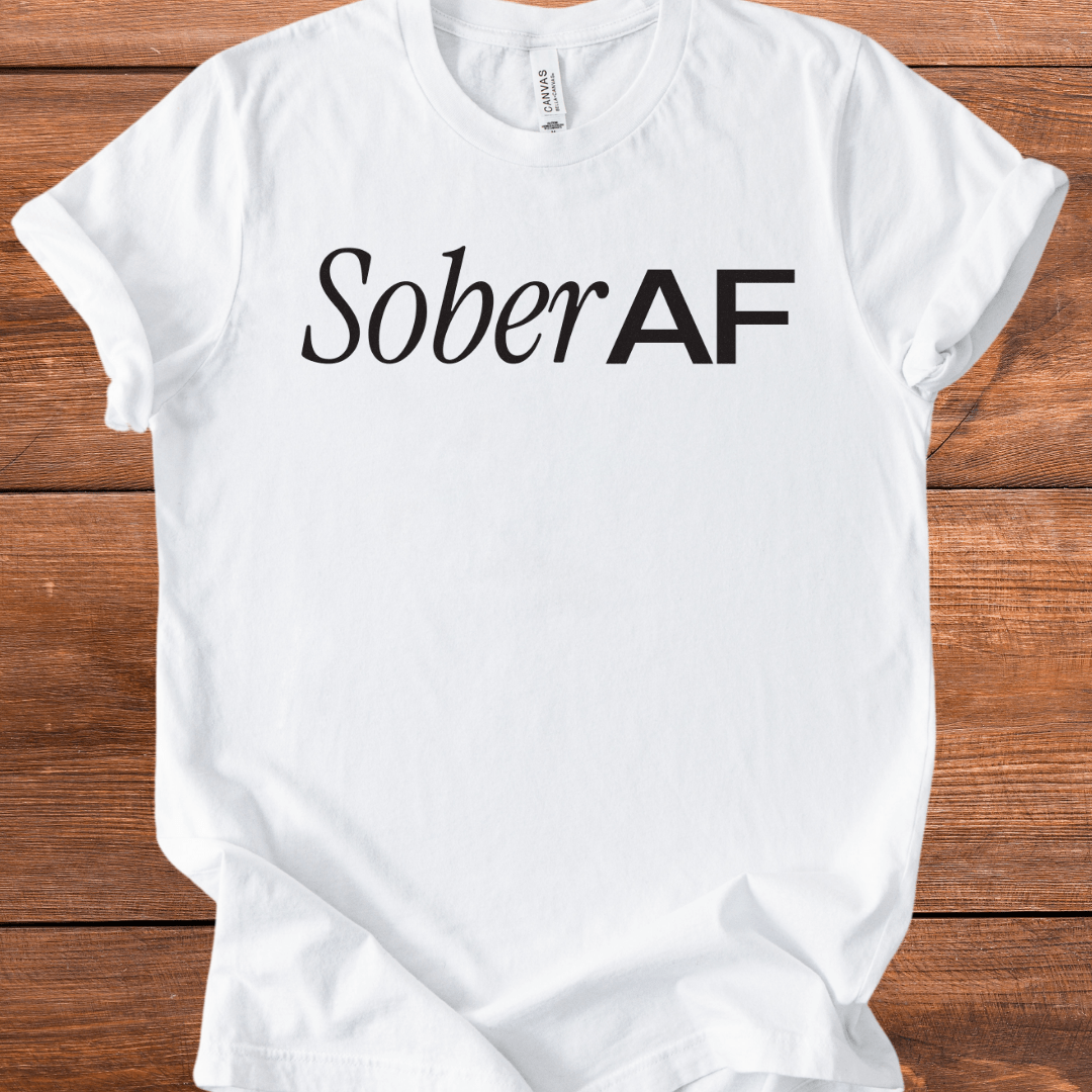 Vintage Recovery T-Shirt | Inspiring Sobriety | Sober AF