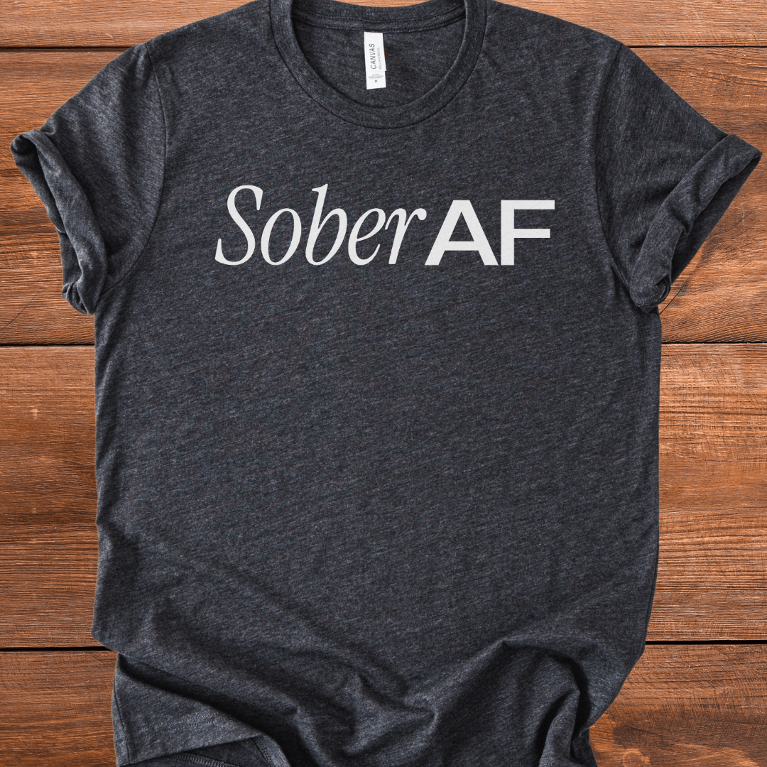 Vintage Recovery T-Shirt | Inspiring Sobriety | Sober AF