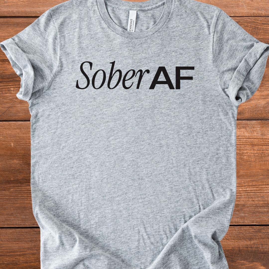 Vintage Recovery T-Shirt | Inspiring Sobriety | Sober AF