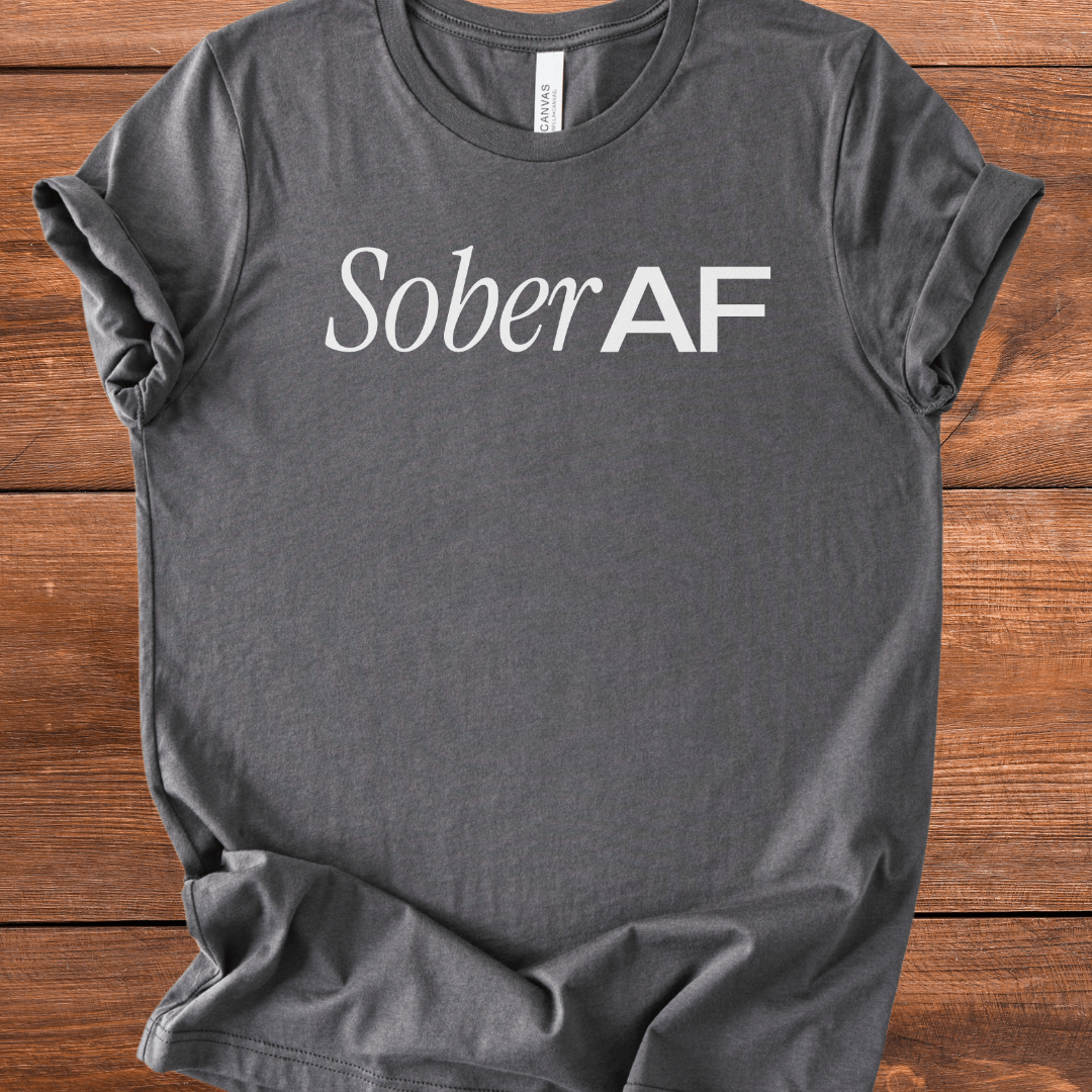 Vintage Recovery T-Shirt | Inspiring Sobriety | Sober AF