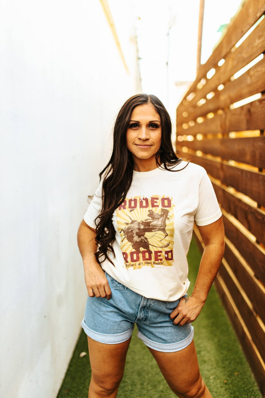 Vintage Rodeo Poster Graphic Tee