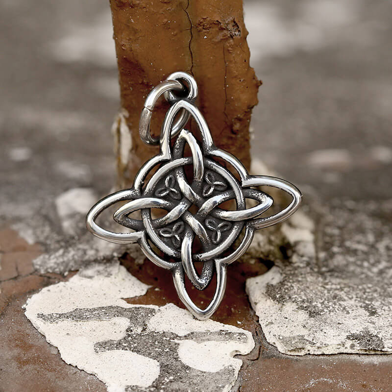 Vintage Celtic Knot Stainless Steel Pendant
