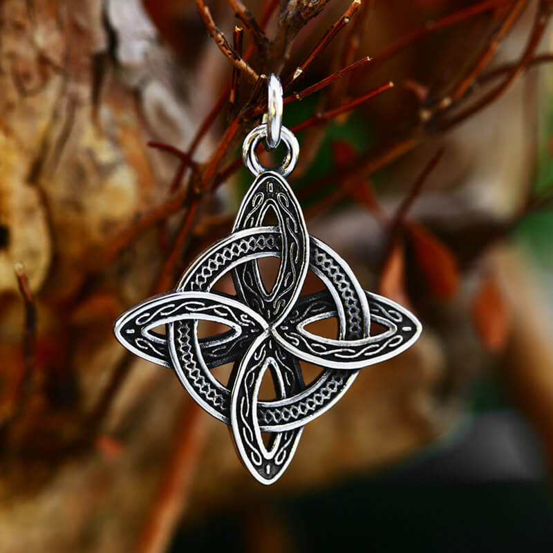 Vintage Celtic Knot Stainless Steel Pendant
