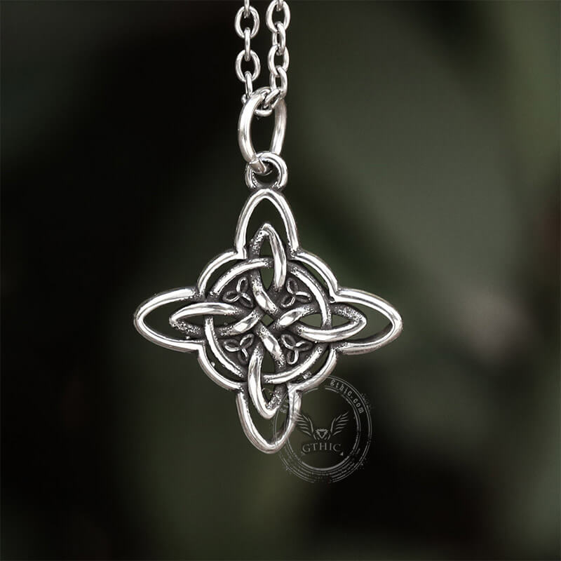 Vintage Celtic Knot Stainless Steel Pendant