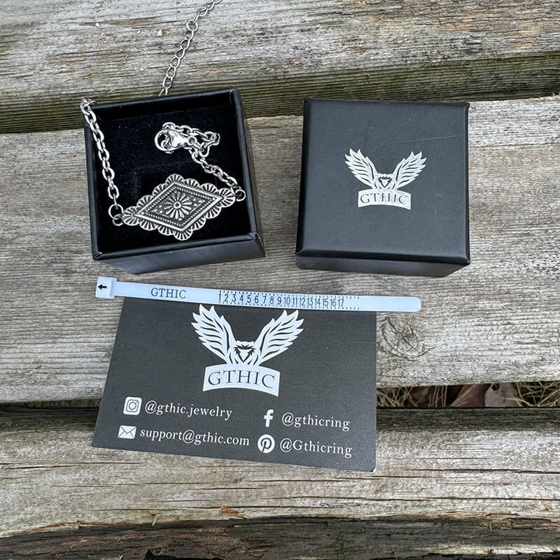 Vintage Geometric Bohemian Pattern Stainless Steel Bracelet