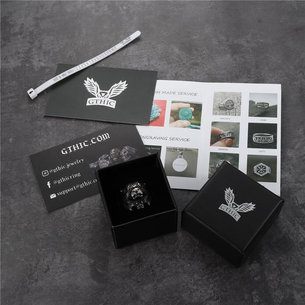 Vintage Tiger Stainless Steel Animal Ring