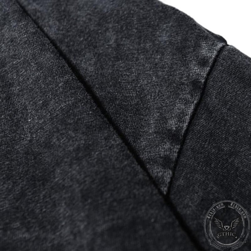 Vintage Washed Black Death Rat T-shirt