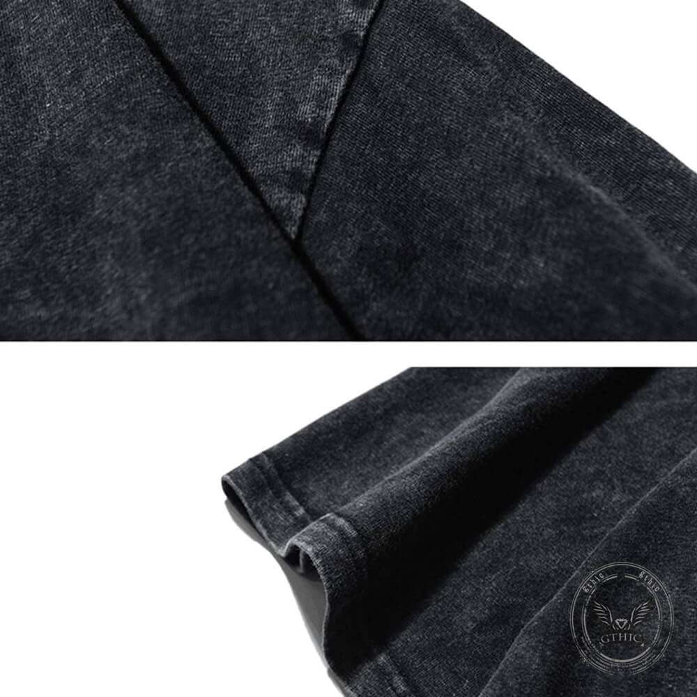 Vintage Washed I Love Sluts Short Sleeve T-shirt