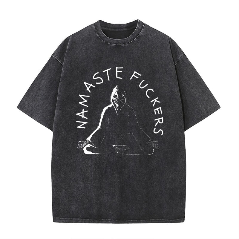 Vintage Washed Namaste Fuckers T-shirt