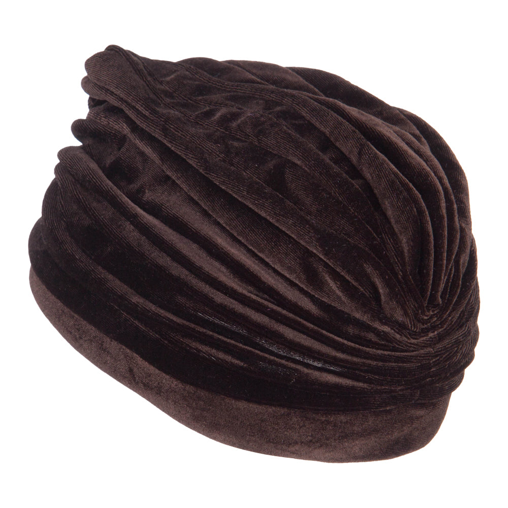 Women's Velvet Turban Hat