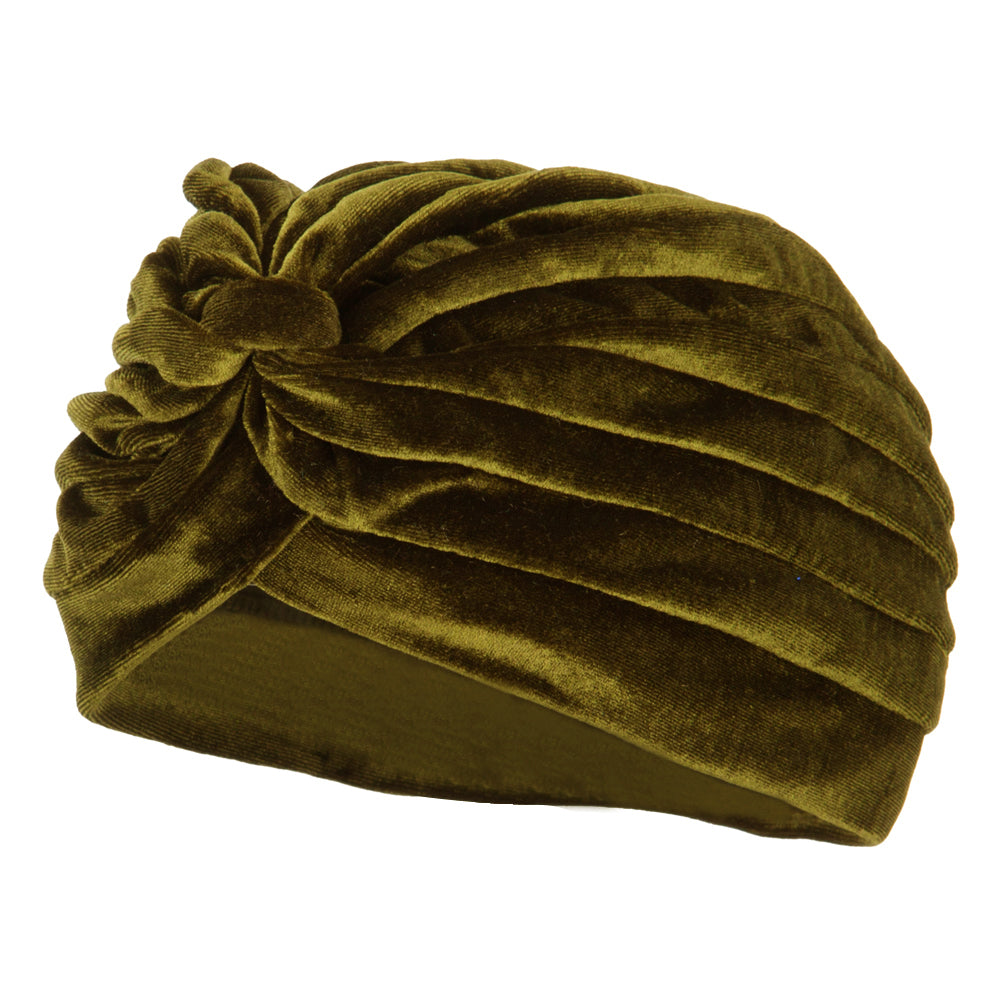 Women's Velvet Turban Hat