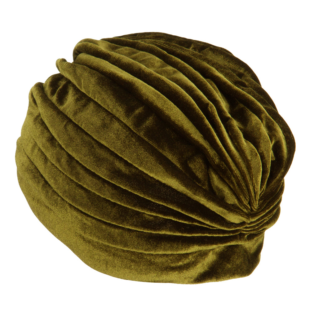 Women's Velvet Turban Hat