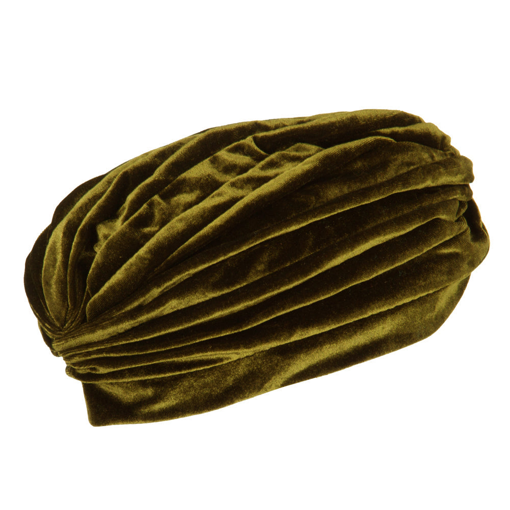 Women's Velvet Turban Hat