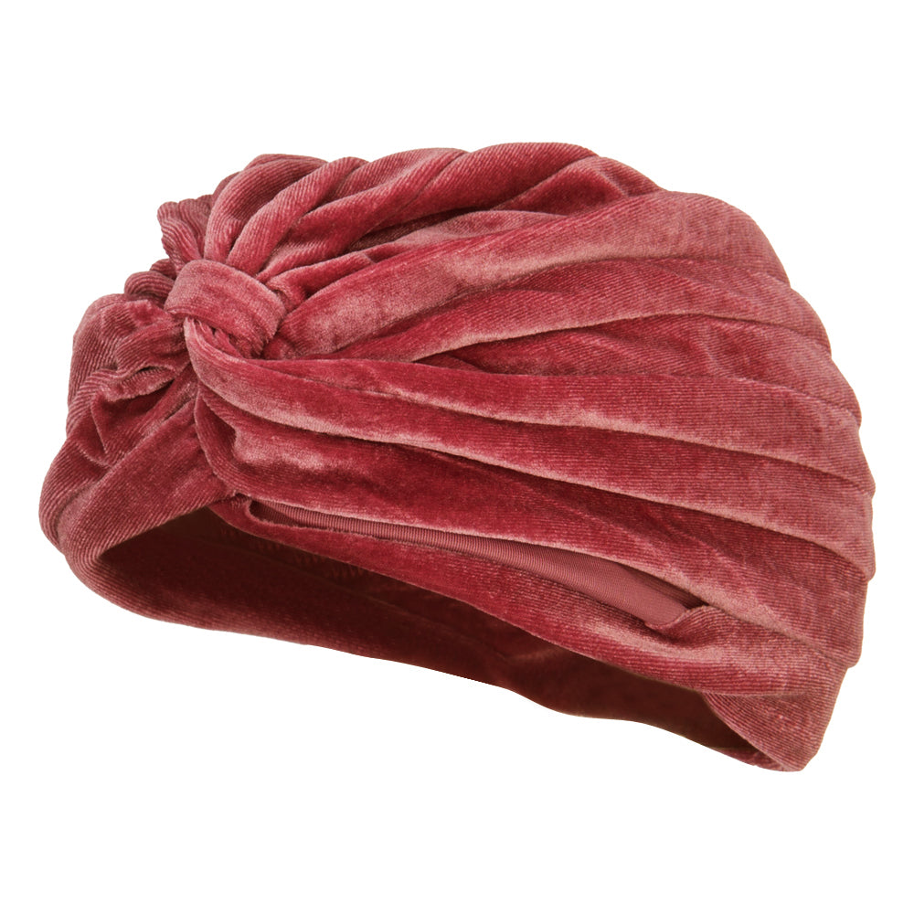 Women's Velvet Turban Hat