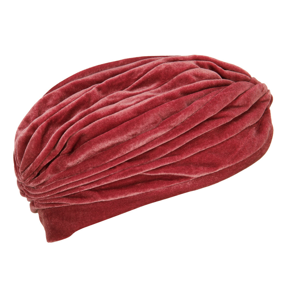 Women's Velvet Turban Hat