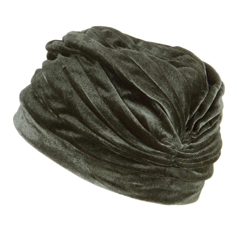 Women's Velvet Turban Hat